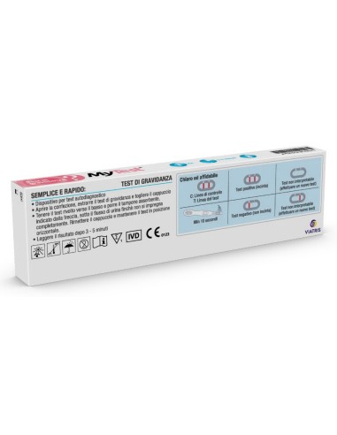 Mytest Test di Gravidanza Rapido hCG - 1 Pezzo