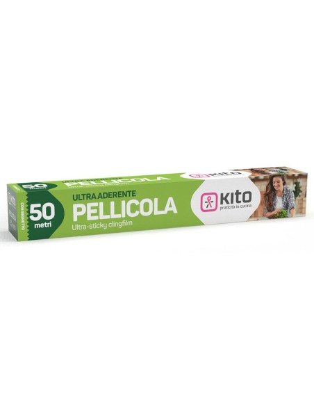 Kito Pellicola Per Alimenti - Rotolo Da 50 Metri - Larghezza 28cm