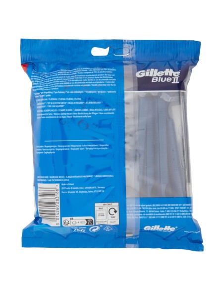 Gillette Blue II Rasoi Usa e Getta a 2 Lame - 20 Pezzi