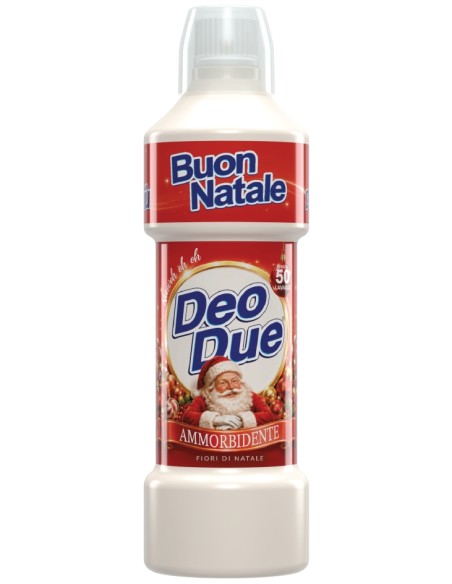Deo Due Morbido ammorbidente Fiori di Natale 1 l, 50 lavaggi