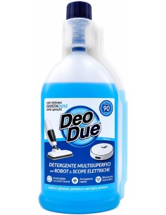 Deo Due Detergente Multisuperfici Per Robot E Scope Elettriche 900ml Azzurro