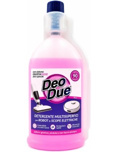 Deo Due Detergente Multisuperfici Per Robot E Scope Elettriche 900ml - Rosa