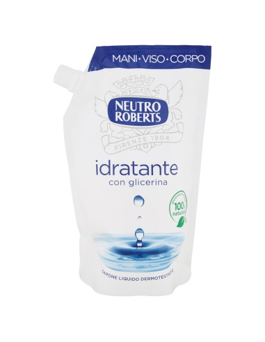 Neutro Roberts Sapone Liquido Idratante Ecoricarica 400 ml