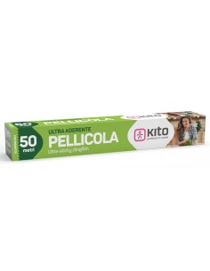 Kito Pellicola Per Alimenti - Rotolo Da 50 Metri - Larghezza 28cm
