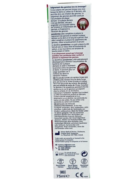 Parodontax Dentifricio Whitening 75 ml Sbiancante