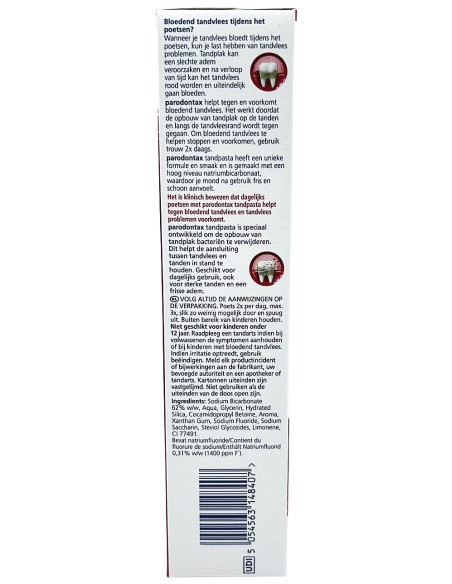 Parodontax Dentifricio Whitening 75 ml Sbiancante