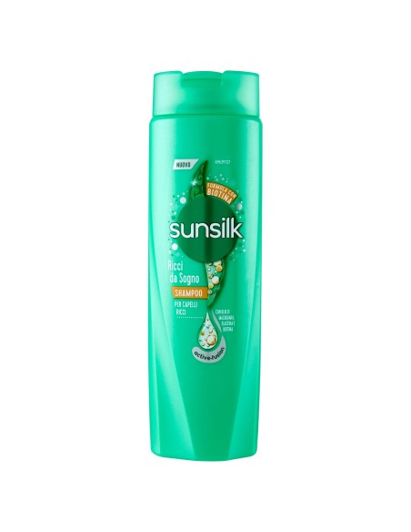 sunsilk shampoo 250ml - ricci da sogno - per capelli ricci: tuttocasashop.it: igiene e cura della persona