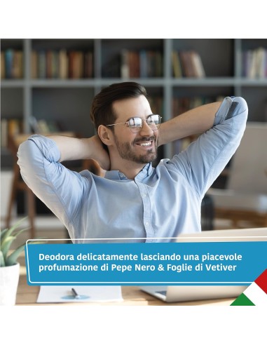 evin deodorante spray uomo - 150ml - earth - pepe nero e foglie di vetiver: tuttocasashop.it: igiene e cura della persona