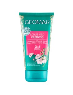 geomar scrub viso cremoso 150ml - 2in1 esfolia e deterge - 95% naturale: tuttocasashop.it: igiene e cura della persona