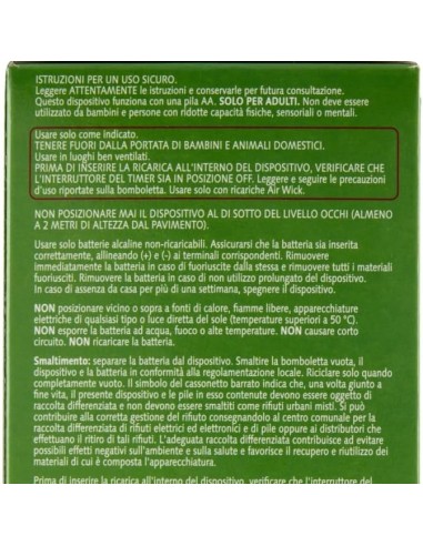 air wick fresh matic diffusore + ricarica - fresia bianca e gelsomino: tuttocasashop.it: pulizia e cura della casa