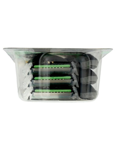 wilkinson xtreme3 rasoi radi & getta trilama - 6 pezzi - black edition: tuttocasashop.it: igiene e cura della persona