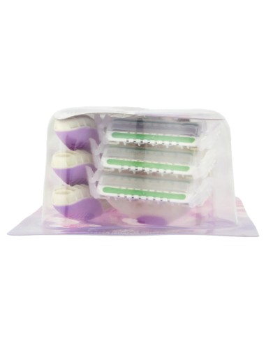 wilkinson xtreme3 radi & getta trilama - 6 pezzi - intuition cherry blossom: tuttocasashop.it: igiene e cura della persona