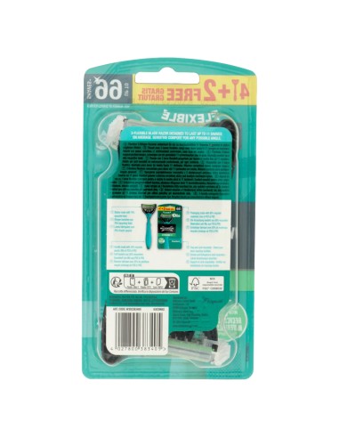 wilkinson xtreme3 rasoi radi & getta trilama - 6 pezzi - sensitive comfort: tuttocasashop.it: igiene e cura della persona