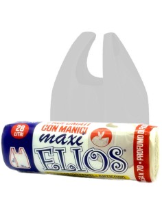 elios netti' 15 sacchi ultraresistenti 28l 52x70cm profumati - fragola: tuttocasashop.it: pulizia e cura della casa