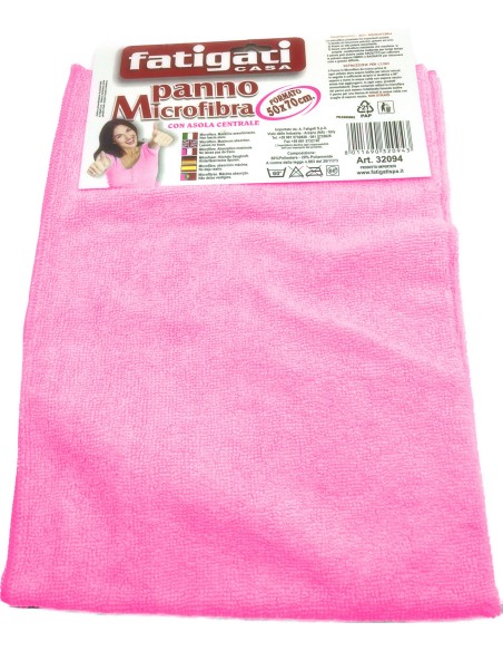 fatigati panno microfibra 100% microfibra - con asola - pavimenti e multiuso: tuttocasashop.it: pulizia e cura della casa