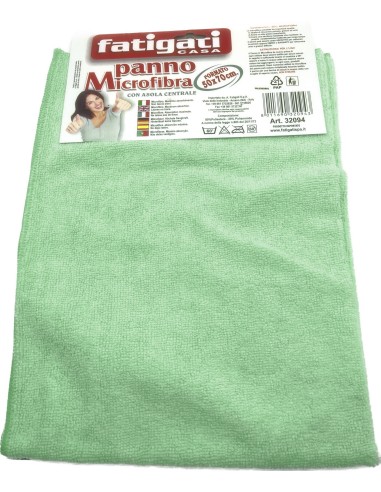 fatigati panno microfibra 100% microfibra - con asola - pavimenti e multiuso: tuttocasashop.it: pulizia e cura della casa