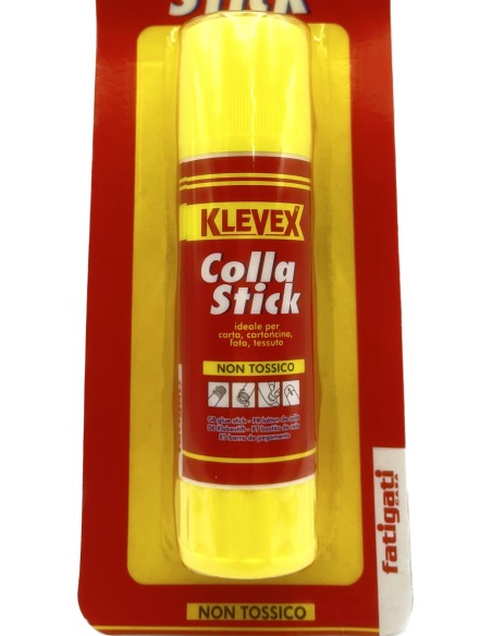 klevex fatigati colla stick multiuso - 36 grammi - per scuola casa ufficio: tuttocasashop.it: altro - bazar