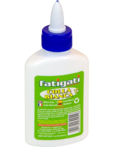 fatigati colla bianca multiuso - 100ml - scuola casa ufficio: tuttocasashop.it: altro - bazar
