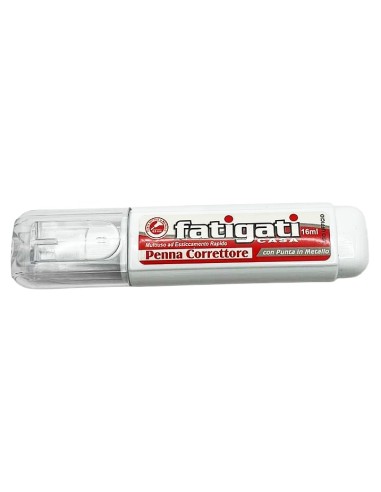 fatigati penna correttore con punta in metallo - 16ml - scuola casa ufficio: tuttocasashop.it: altro - bazar