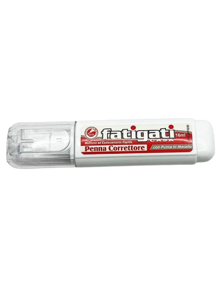 fatigati penna correttore con punta in metallo - 16ml - scuola casa ufficio: tuttocasashop.it: altro - bazar
