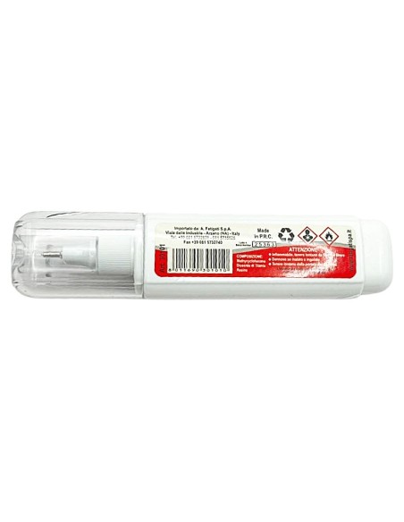 fatigati penna correttore con punta in metallo - 16ml - scuola casa ufficio: tuttocasashop.it: altro - bazar