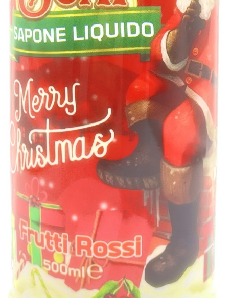 sweet soap sapone liquido - merry christmas - 500ml - frutti rossi: tuttocasashop.it: igiene e cura della persona