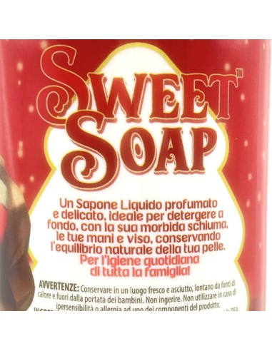sweet soap sapone liquido - merry christmas - 500ml - frutti rossi: tuttocasashop.it: igiene e cura della persona