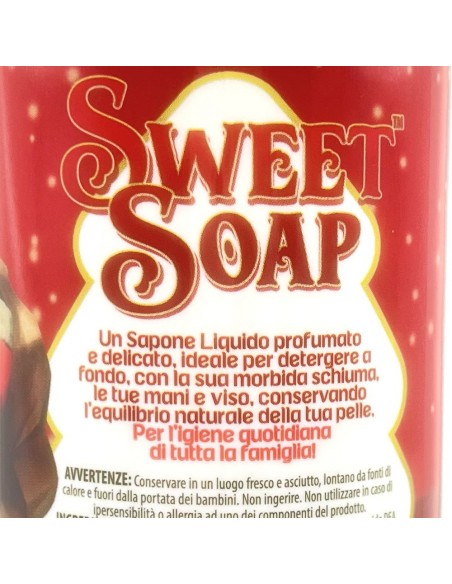 sweet soap sapone liquido - merry christmas - 500ml - frutti rossi: tuttocasashop.it: igiene e cura della persona