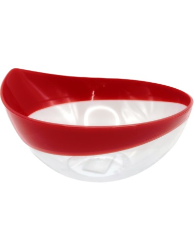 ciotola in plastica design snips - diametro 16cm - rosso: tuttocasashop.it: pulizia e cura della casa
