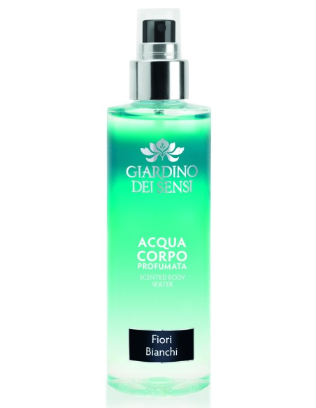 giardino dei sensi acqua profumata corpo - 200ml - fiori bianchi: tuttocasashop.it: igiene e cura della persona