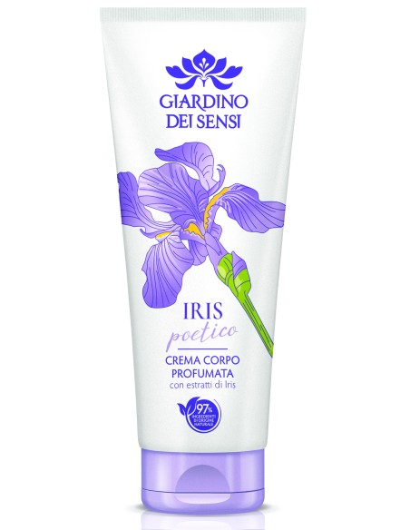 giardino dei sensi crema corpo profumata - 250ml - con estratti di iris: tuttocasashop.it: igiene e cura della persona
