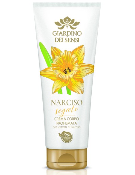 giardino dei sensi crema corpo profumata - 250ml - con estratti di narciso: tuttocasashop.it: igiene e cura della persona