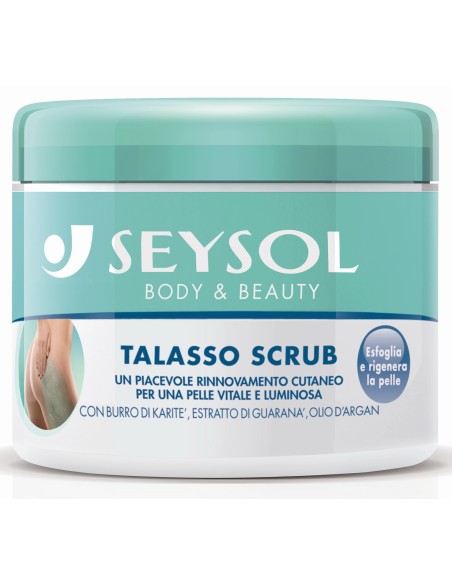 seysol body&beauty talasso scrub - 600g - esfolia e rigenera la pelle: tuttocasashop.it: igiene e cura della persona