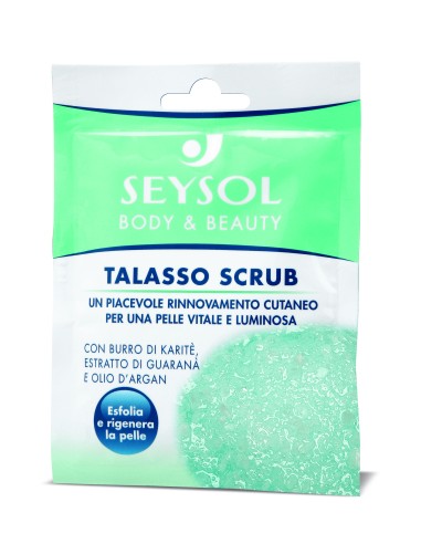 seysol body&beauty talasso scrub monodose 80g - esfolia e rigenera la pelle: tuttocasashop.it: igiene e cura della persona