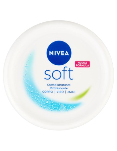 nivea soft crema idratante rinfrescante 200ml - corpo - viso - mani: tuttocasashop.it: igiene e cura della persona
