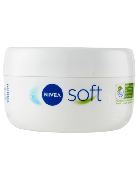nivea soft crema idratante rinfrescante 200ml - corpo - viso - mani: tuttocasashop.it: igiene e cura della persona