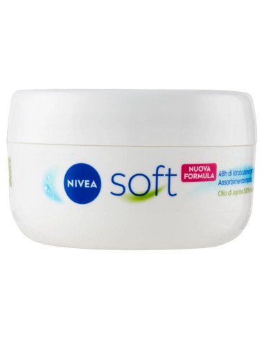 nivea soft crema idratante rinfrescante 200ml - corpo - viso - mani: tuttocasashop.it: igiene e cura della persona