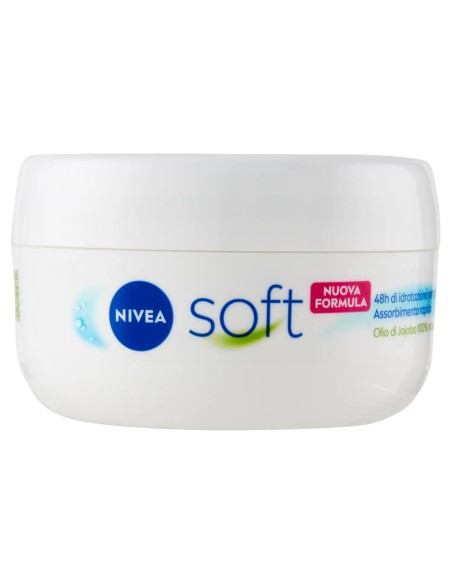 nivea soft crema idratante rinfrescante 200ml - corpo - viso - mani: tuttocasashop.it: igiene e cura della persona