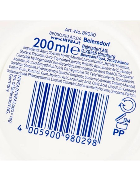 nivea soft crema idratante rinfrescante 200ml - corpo - viso - mani: tuttocasashop.it: igiene e cura della persona