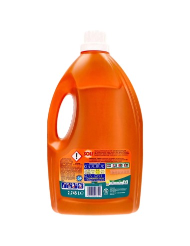 sole deterivo lavatrice liquido 61 lavaggi - 2745ml - igiene e freschezza: tuttocasashop.it: prodotti per bucato e tessuti
