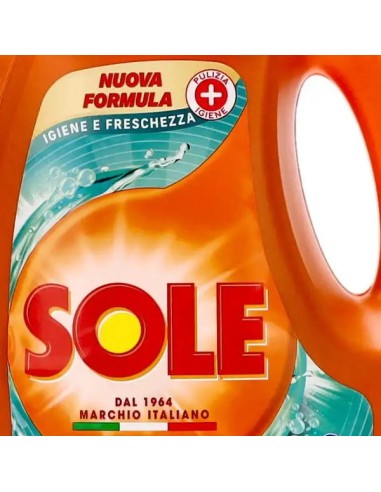 sole deterivo lavatrice liquido 61 lavaggi - 2745ml - igiene e freschezza: tuttocasashop.it: prodotti per bucato e tessuti