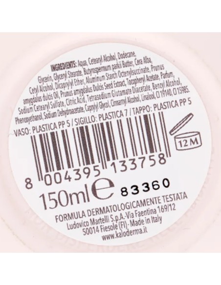 kaloderma crema burro mani nutriente 150ml - karite' - effetto immediato: tuttocasashop.it: igiene e cura della persona