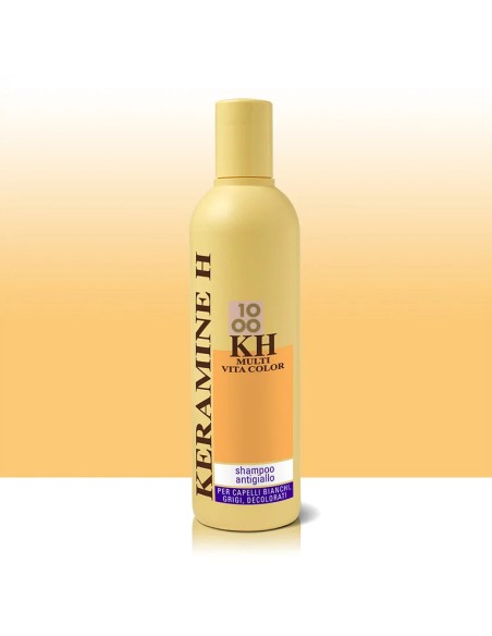 keramine h kh multi vita color - 300ml - shampoo antigiallo: tuttocasashop.it: igiene e cura della persona