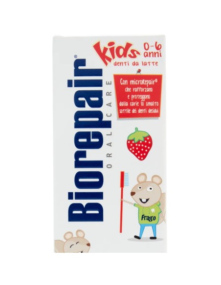 biorepair kids dentifricio per bambini da 0 a 6 anni - 75ml - gusto fragola: tuttocasashop.it: igiene e cura della persona
