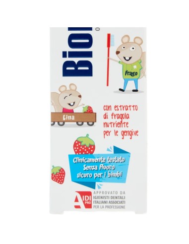 biorepair kids dentifricio per bambini da 0 a 6 anni - 75ml - gusto fragola: tuttocasashop.it: igiene e cura della persona