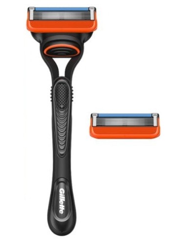 gillette fusion5 rasoio completo: base manico con 2 testine: tuttocasashop.it: igiene e cura della persona
