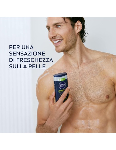 nivea men sport cofanetto: deo roll-on + doccia 250ml + labello: tuttocasashop.it: igiene e cura della persona