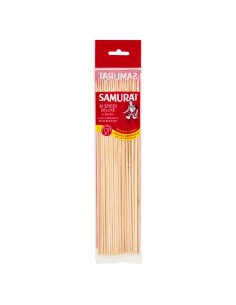 samurai spiedini in legno di bamboo - 25cm - 50 pezzi: tuttocasashop.it: carta & monouso