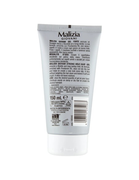 malizia giovani squeeze b5 pro-vit - gel fissante tenuta forte - 150ml: tuttocasashop.it: igiene e cura della persona