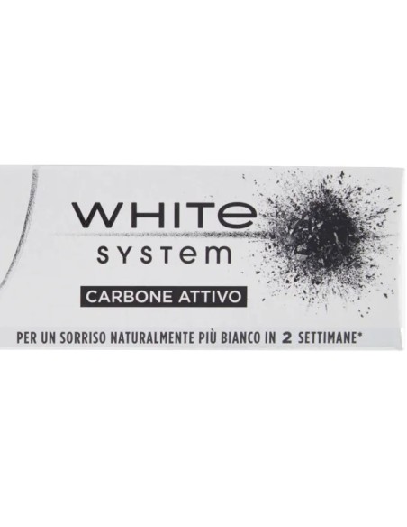 mentadent dentifricio - 75ml - white system - carbone attivo - sbiancante: tuttocasashop.it: igiene e cura della persona